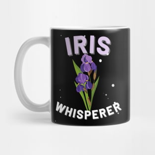 Flower Iris Whisperer Spring Gardener Plant lady Women Girl Mug